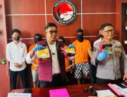 Polisi Gagalkan Penyelundupan 30 Kg Sabu, Tiga Kurir Internasional Ditangkap