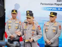 Komitmen Dukung Program MBG, Kapolri Resmikan 20 SPPG Jajaran Polda Lampung