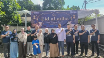 ​Sinergi Kuat Area Warung Buncit, Lintas Kantor Cabang BRI Sukseskan Ibadah Kurban